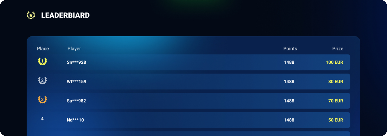 AzurSlot Tournaments